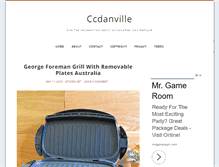 Tablet Screenshot of ccdanville.com